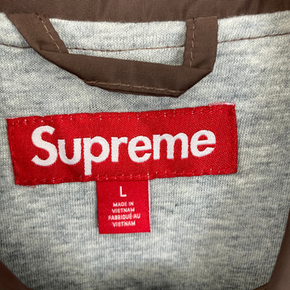 SUPREME Crest Coaches Jacket メンズ L 茶系【中古】