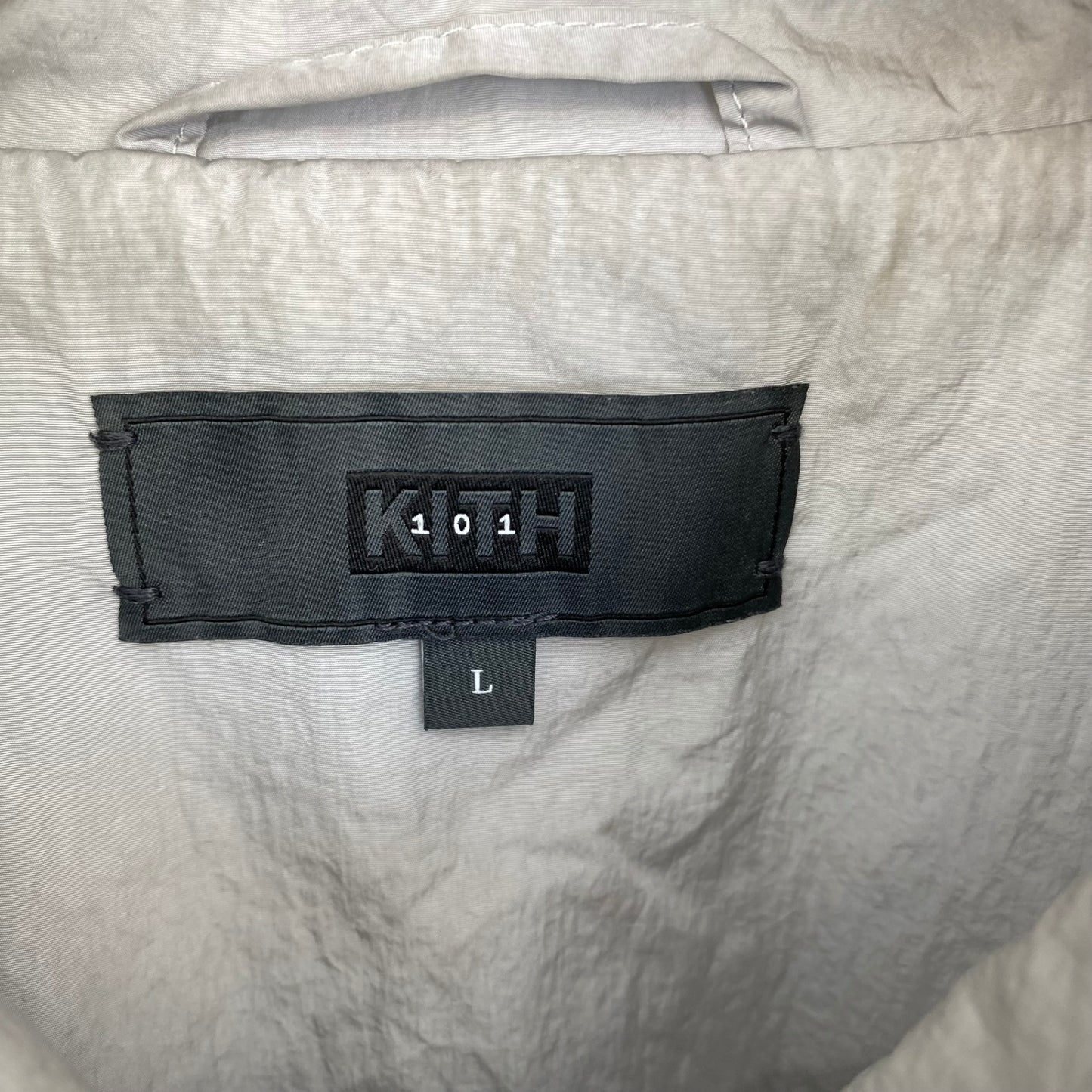 KITH ナイロンブルゾン メンズ L グレー系【中古】