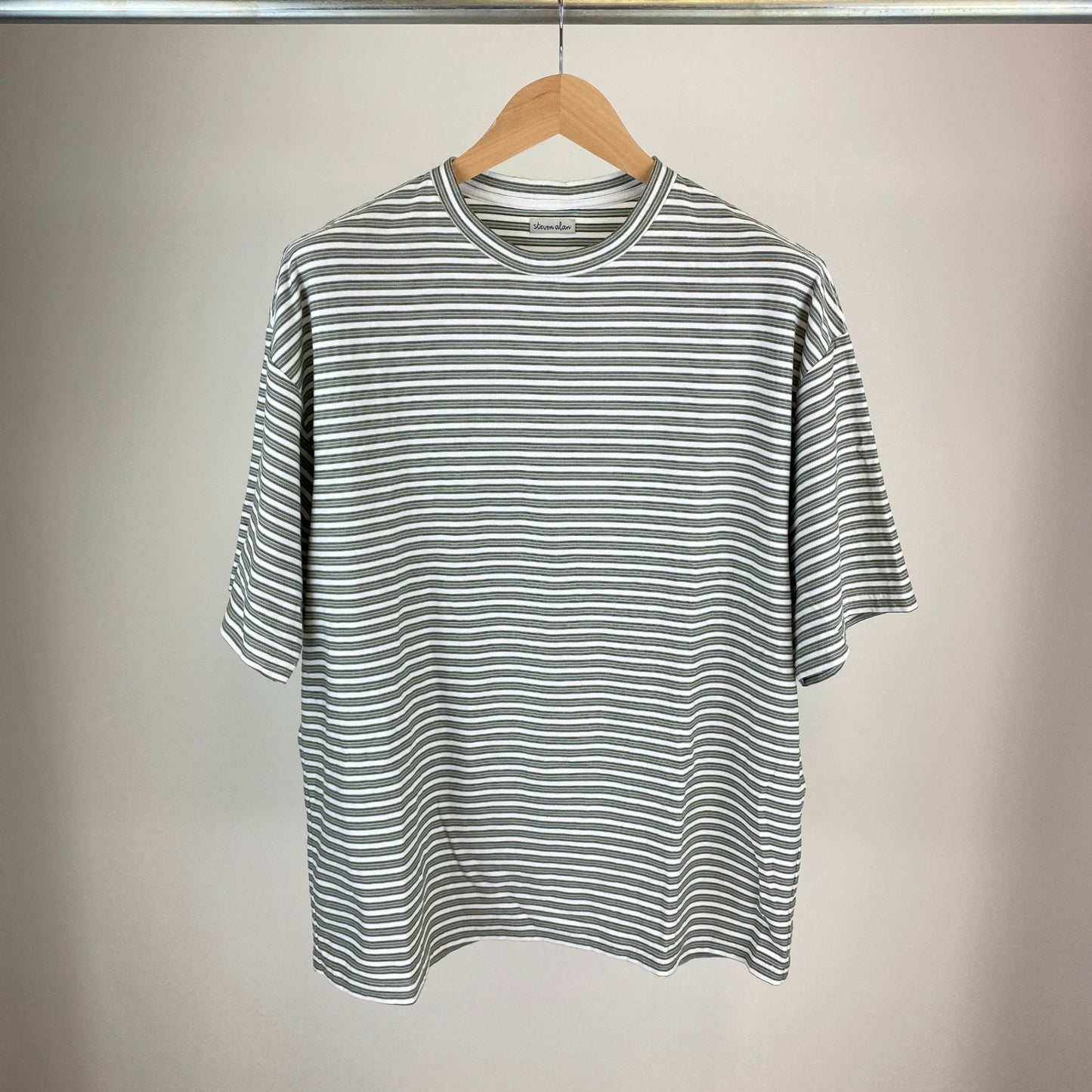 Steven alan 半袖Tシャツ メンズ L 緑系【中古】