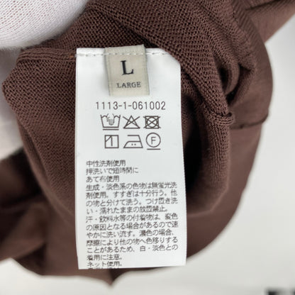 UNITED ARROWS 長袖ポロニット メンズ L 茶系【中古】