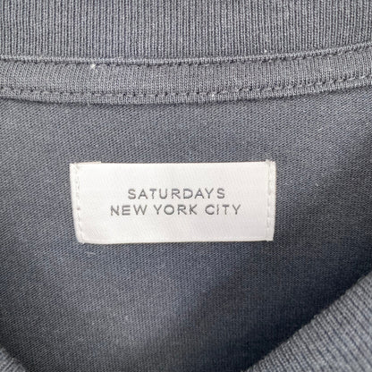 SATURDAYS SURF NYC ロンT メンズ L 黒系【中古】