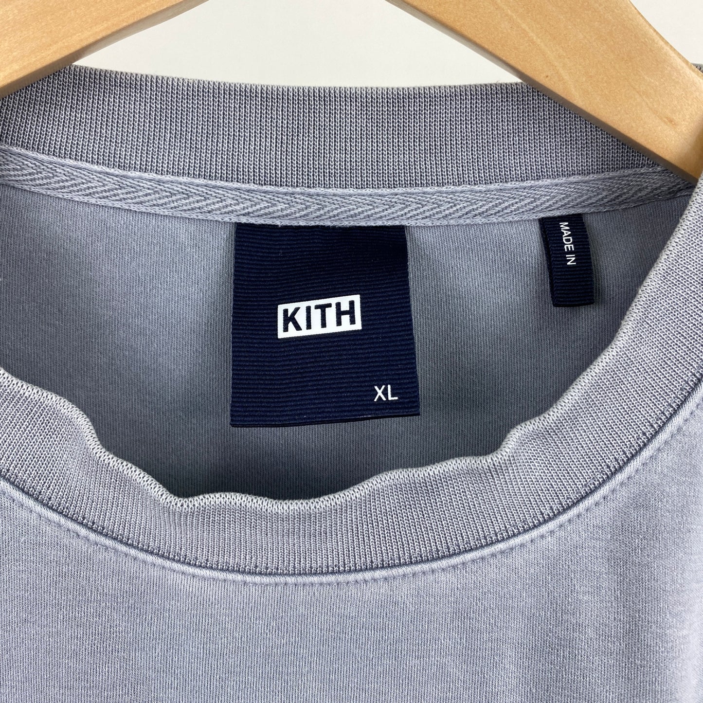 KITH クルーネックスウェット メンズ XL 水色系【中古】