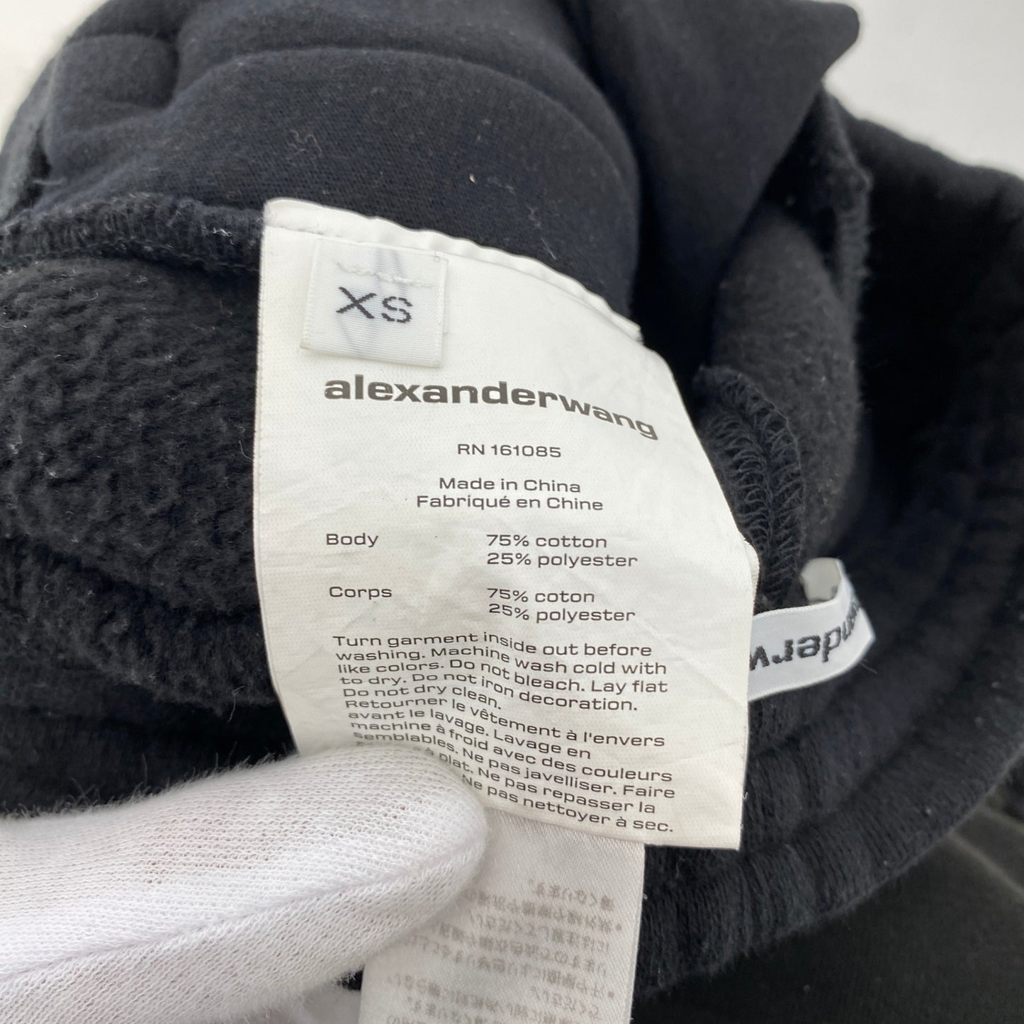ALEXANDER WANG スウェットショーツ レディーズ XS 黒系【中古】