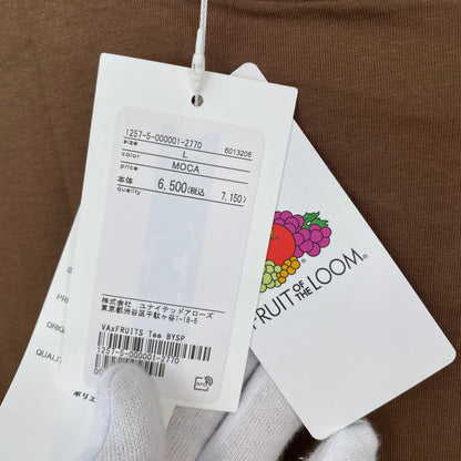 FRUIT OF THE LOOM 半袖Tシャツ メンズ L 茶系【中古】