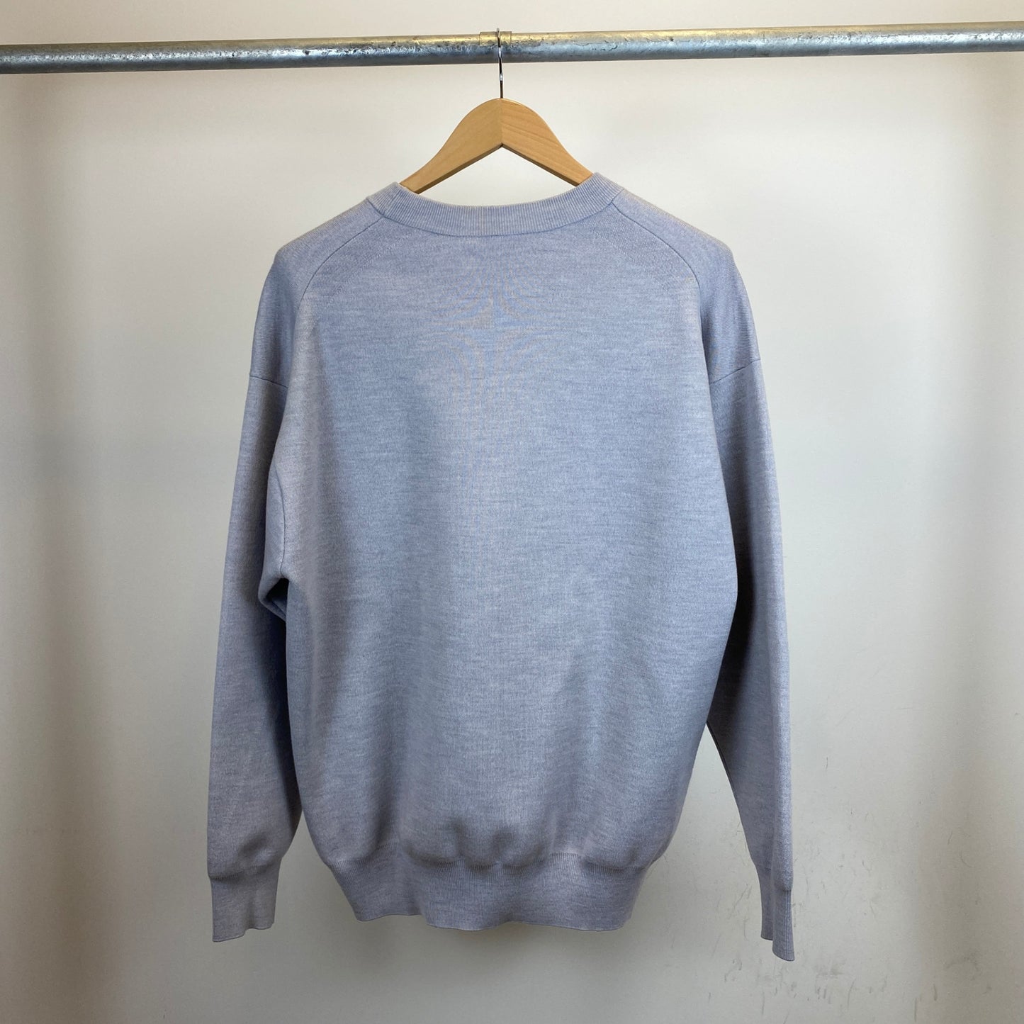 H BEAUTY ＆ YOUTH 長袖ニット メンズ L グレー系【中古】