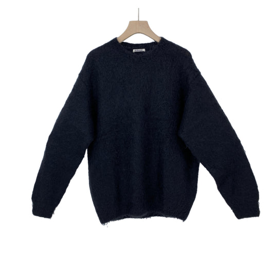 AURALEE モヘアニット メンズ XL 黒系【中古】