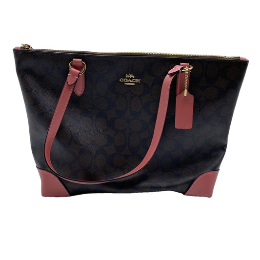 COACH トートバッグ レディーズ F 茶系【中古】
