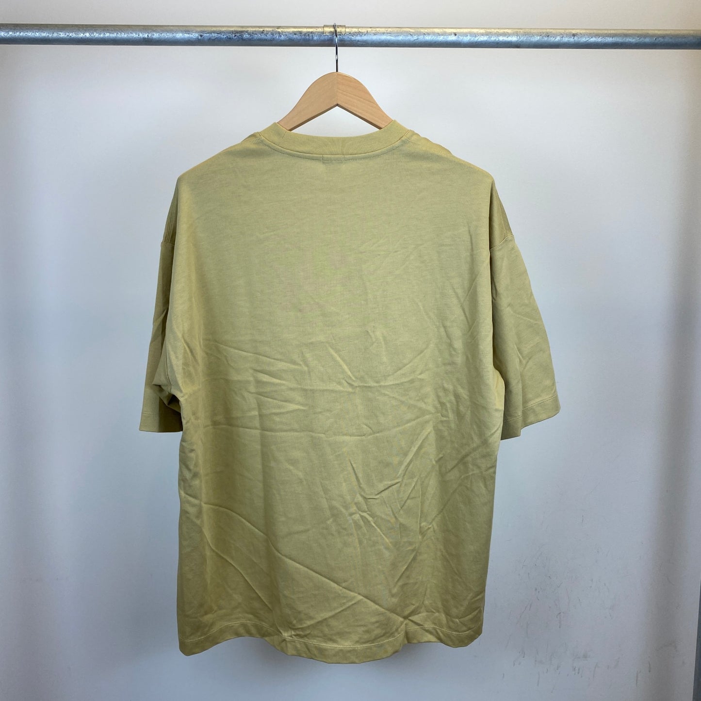 H BEAUTY ＆ YOUTH 半袖Tシャツ メンズ L 黄系【中古】