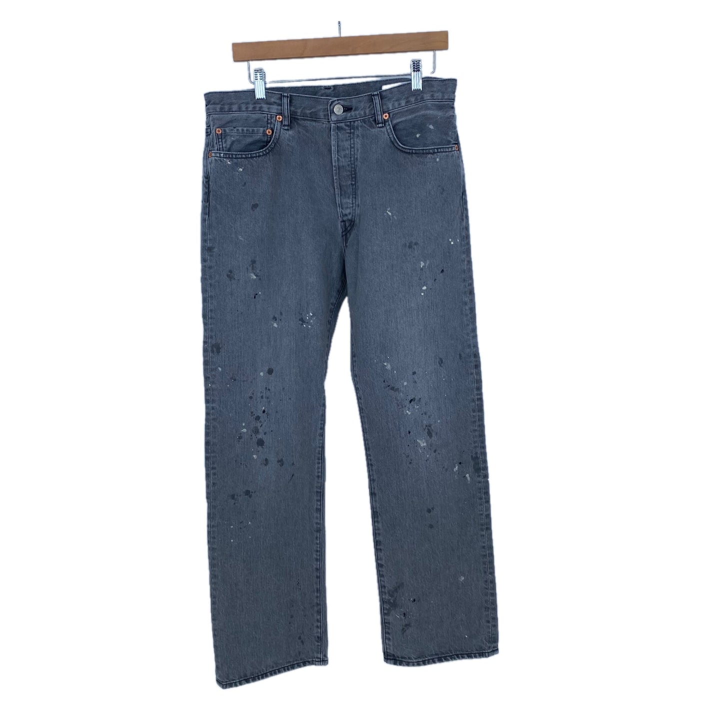Ron Herman ペイントデニムパンツ メンズ L グレー系【中古】