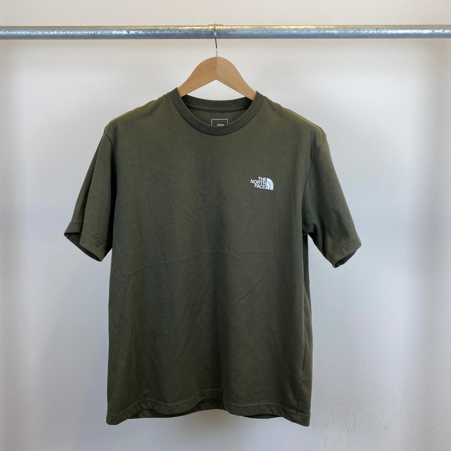 THE NORTH FACE 半袖Tシャツ メンズ L カーキ系【中古】