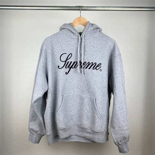 SUPREME パーカー メンズ L グレー系【中古】