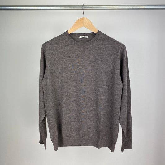 UNITED ARROWS クルーネックニット メンズ XL 茶系【中古】