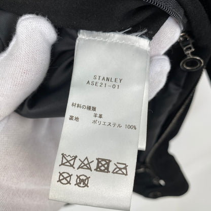 TAGLIATORE シングルライダースブルゾン メンズ XL 黒系【中古】