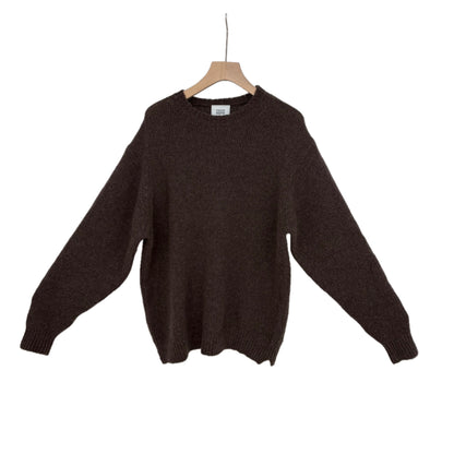 UNITED ARROWS & SONS クルーネックニット メンズ XL 茶系【中古】