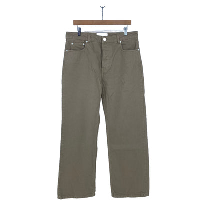 Ami alexandre mattiussi ワイドフィットデニムパンツ メンズ M ベージュ系【中古】