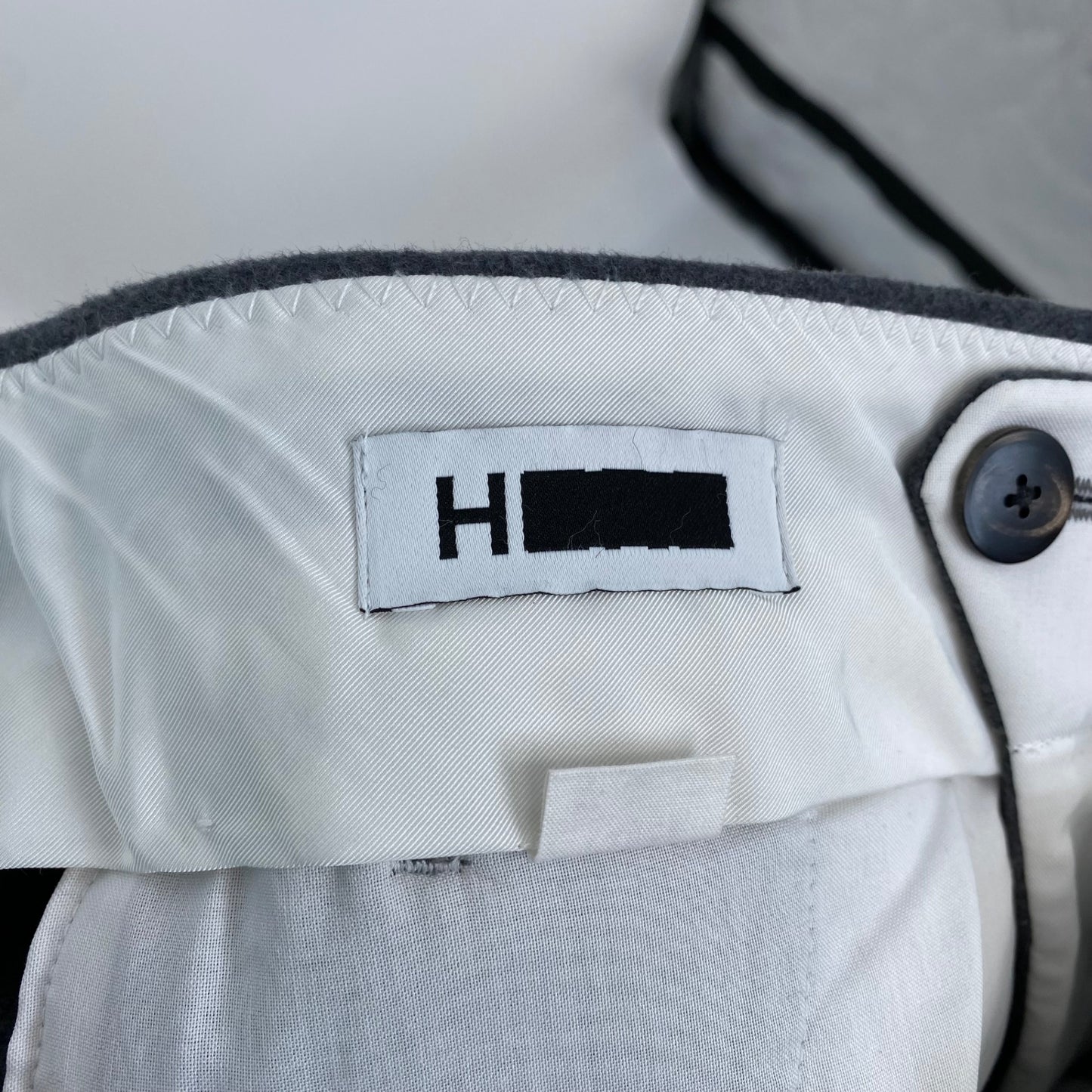 H BEAUTY ＆ YOUTH ウールパンツ メンズ L グレー系【中古】