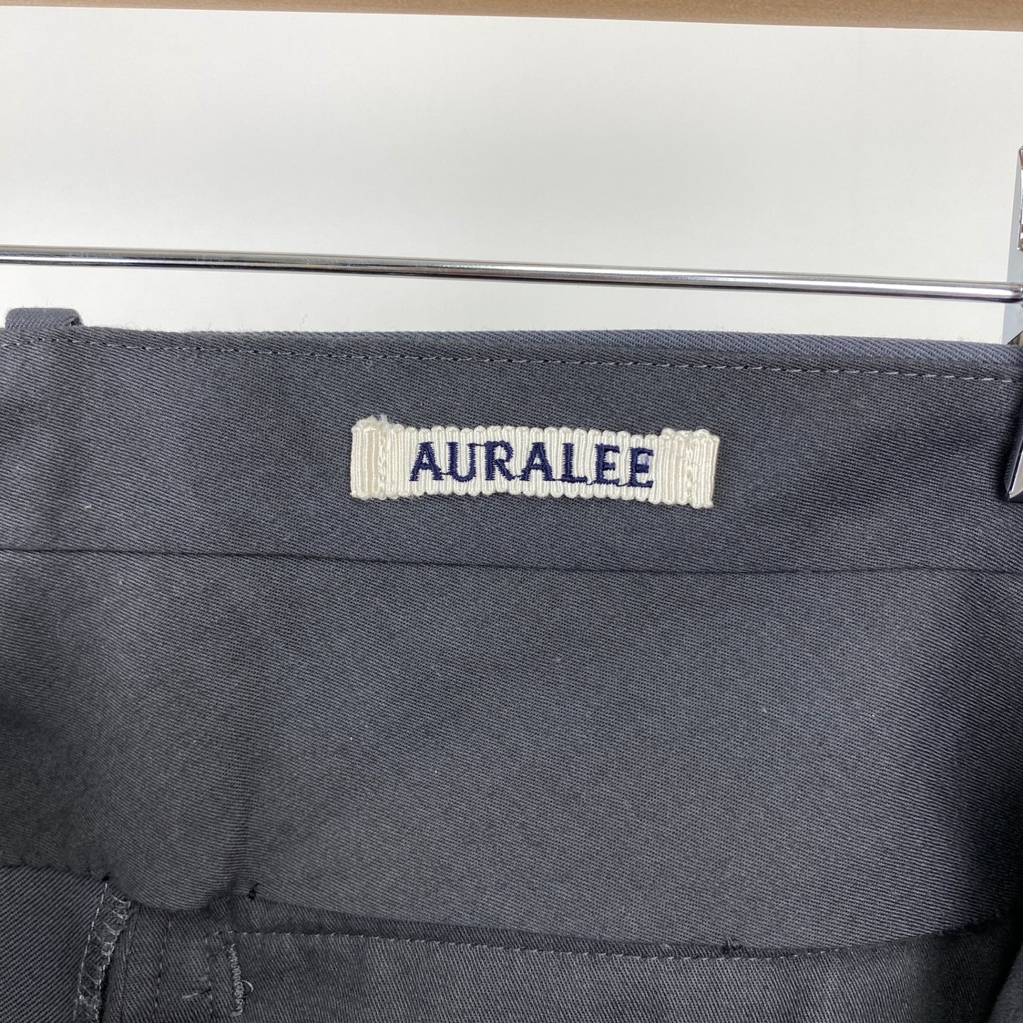 AURALEE スラックス メンズ XL グレー系【中古】