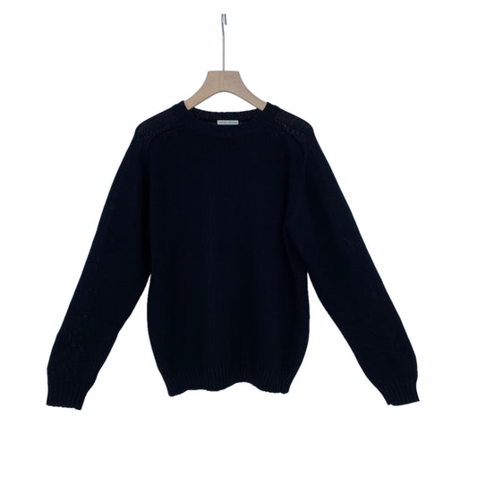 UNITED ARROWS クルーネックニット メンズ L 黒系【中古】