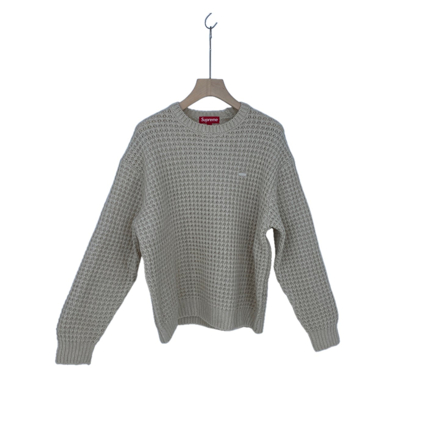 SUPREME Small Box Waffle  メンズ L ベージュ系【中古】