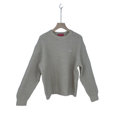 SUPREME Small Box Waffle  メンズ L ベージュ系【中古】