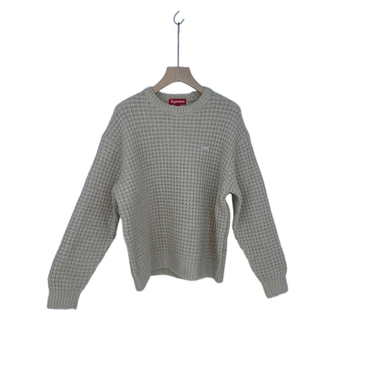 SUPREME Small Box Waffle  メンズ L ベージュ系【中古】