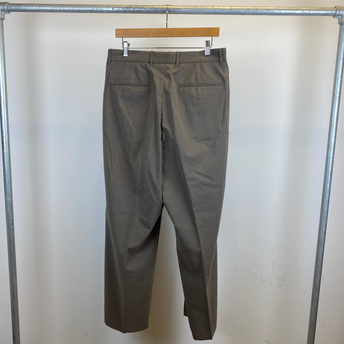 Steven alan スラックス メンズ L ベージュ系【中古】