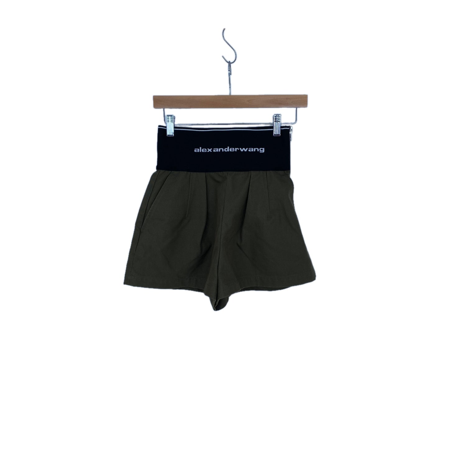 ALEXANDER WANG ショーツ レディーズ M カーキ系【中古】