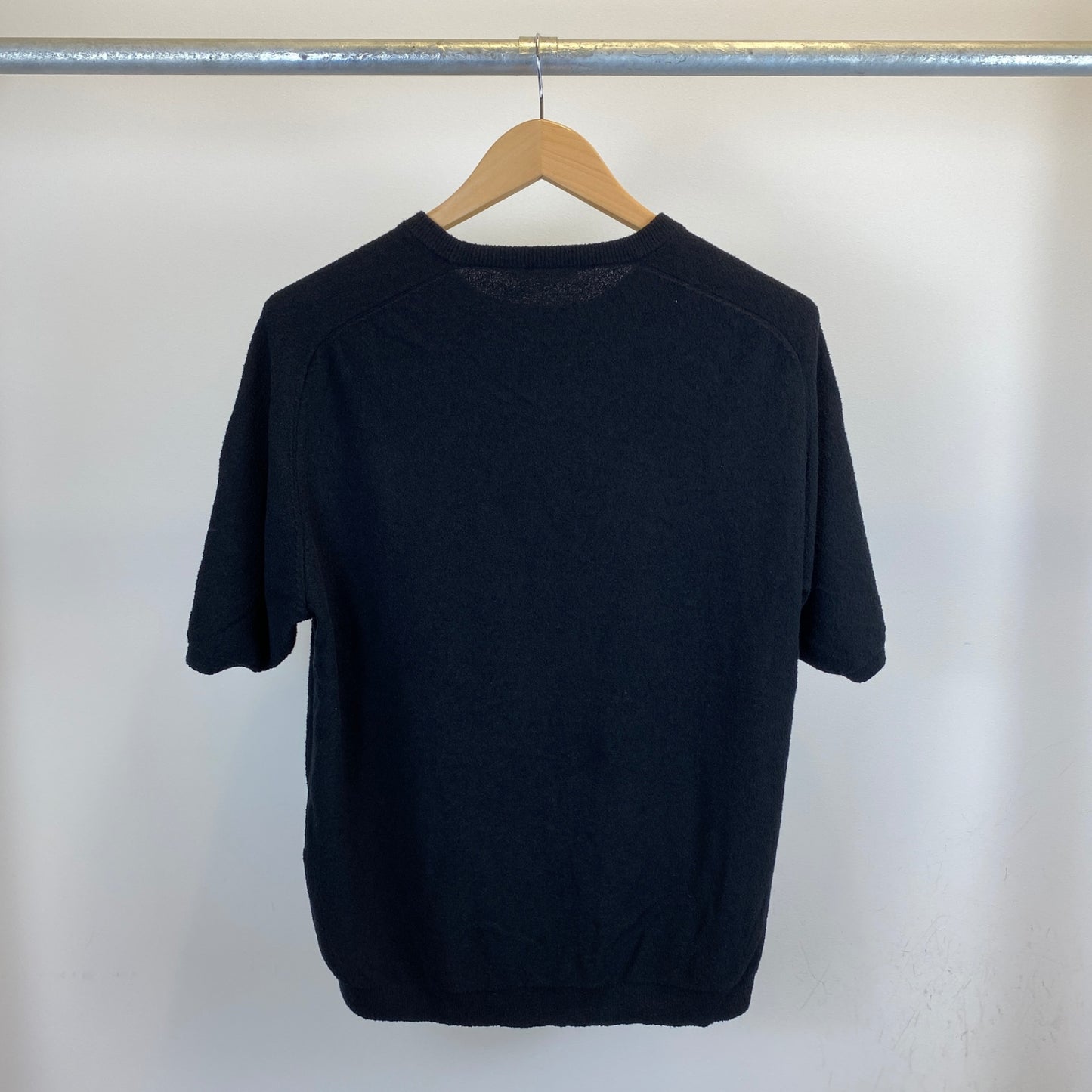 UNITED ARROWS 半袖ニット メンズ XL 黒系【中古】