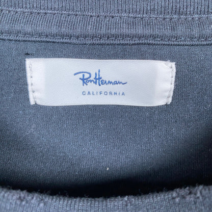 Ron Herman ダメージ半袖Tシャツ メンズ L 黒系【中古】