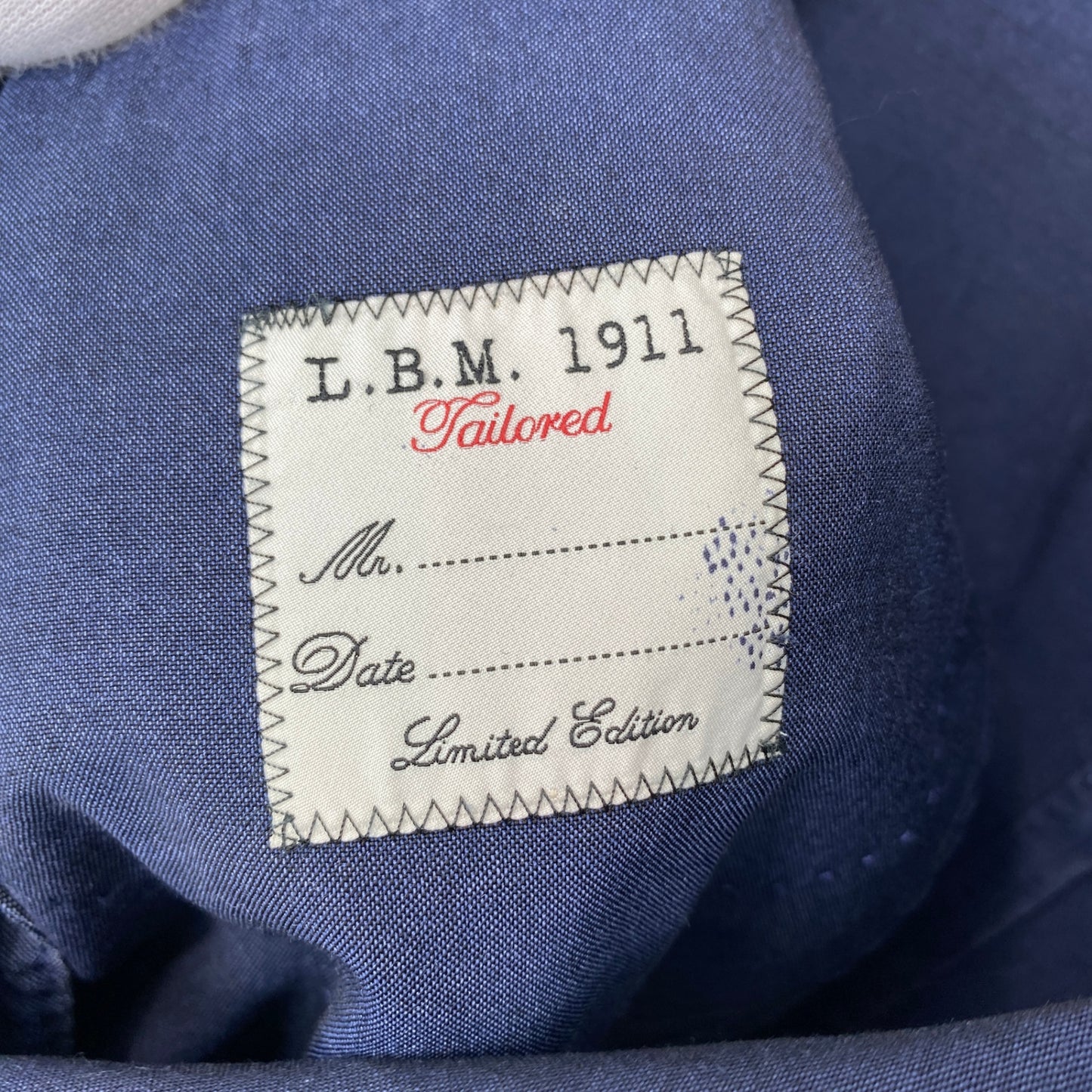 L.B.M.1911 テーラードジャケット メンズ XL 紺系【中古】