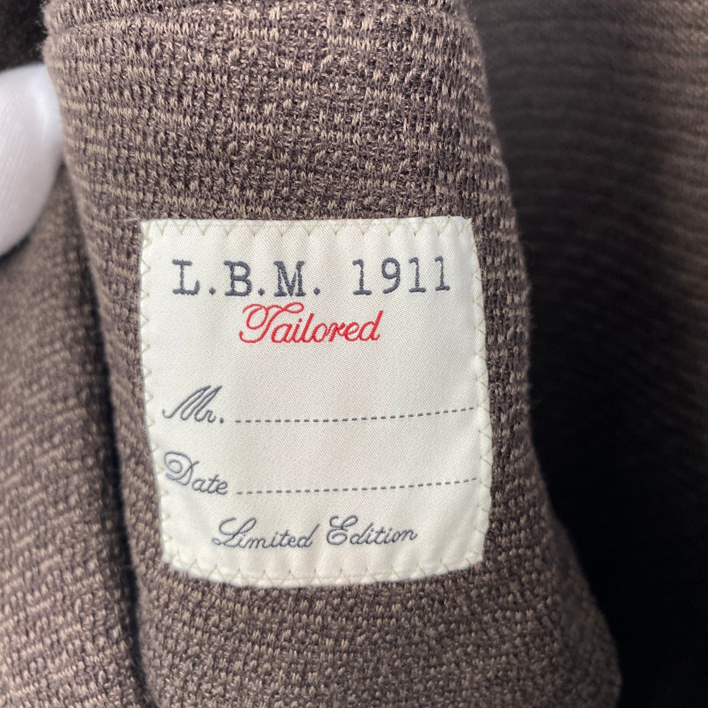 L.B.M.1911 テーラードジャケット メンズ XL 茶系【中古】