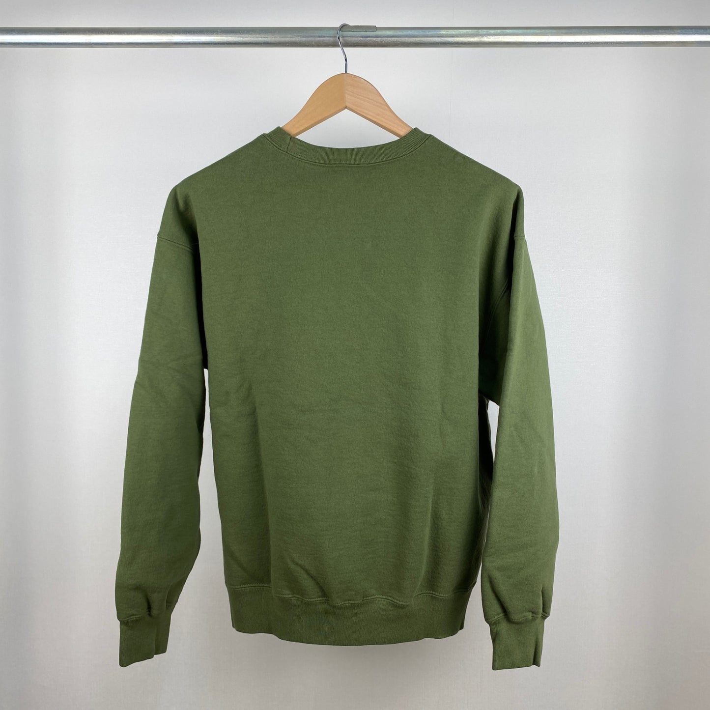 SUPREME Small Box Crew Neck メンズ L 緑系【中古】