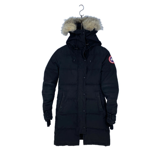CANADA GOOSE ダウンコート レディーズ S 黒系【中古】