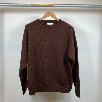 MONKEY TIME クルーネックニット メンズ XL 茶系【中古】