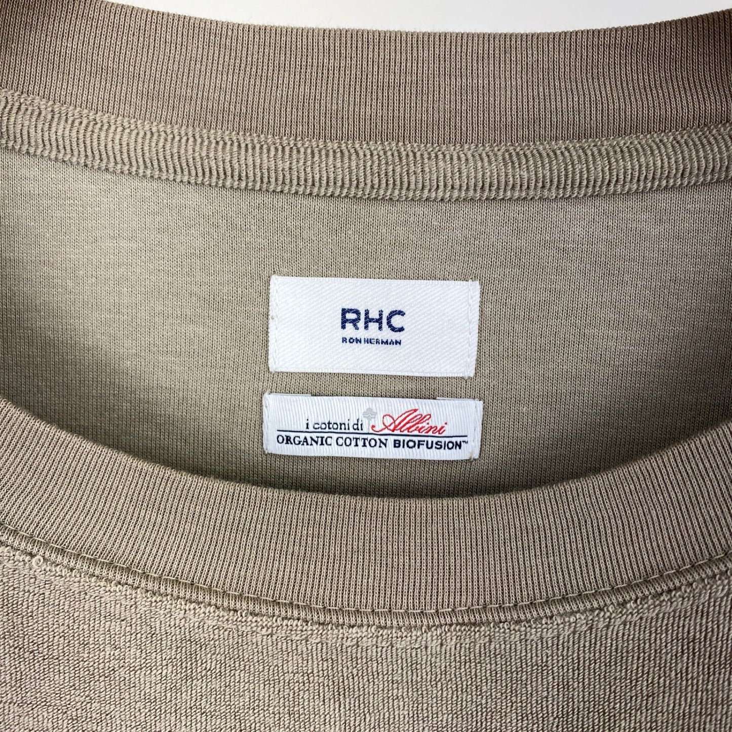 RHC 半袖パイルTシャツ メンズ L カーキ系【中古】