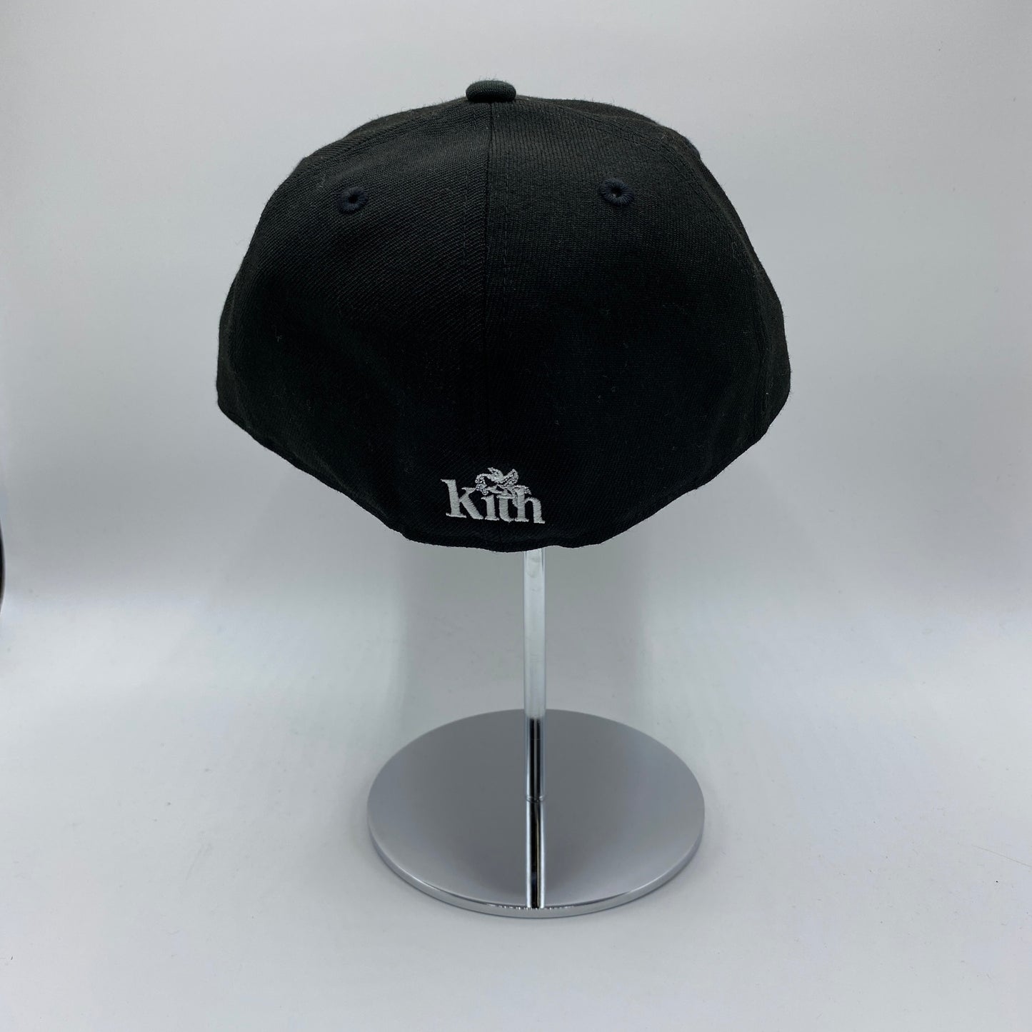 KITH ベースボールキャップ メンズ XL 黒系【中古】