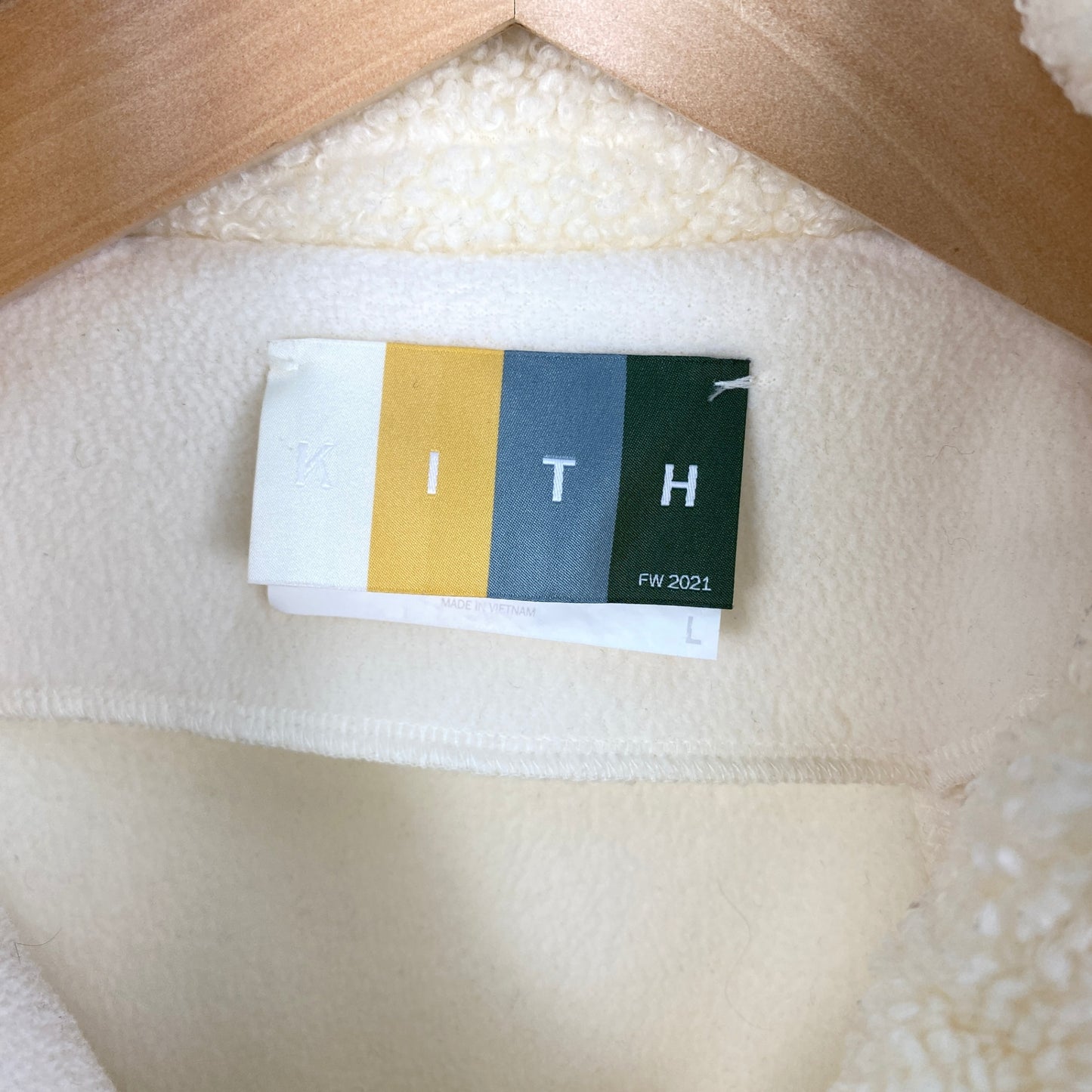 KITH ボアブルゾン メンズ L 白系【中古】