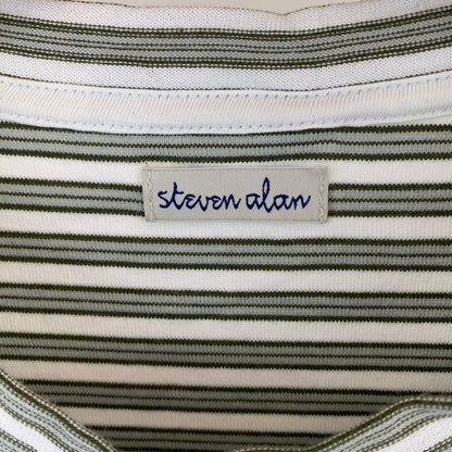 Steven alan 半袖Tシャツ メンズ L 緑系【中古】