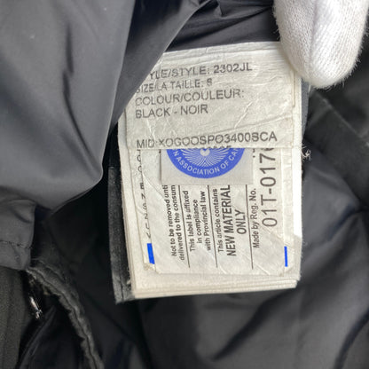 CANADA GOOSE ダウンコート レディーズ S 黒系【中古】