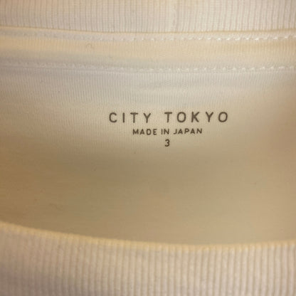 CITY TOKYO 半袖Tシャツ メンズ L 白系【中古】