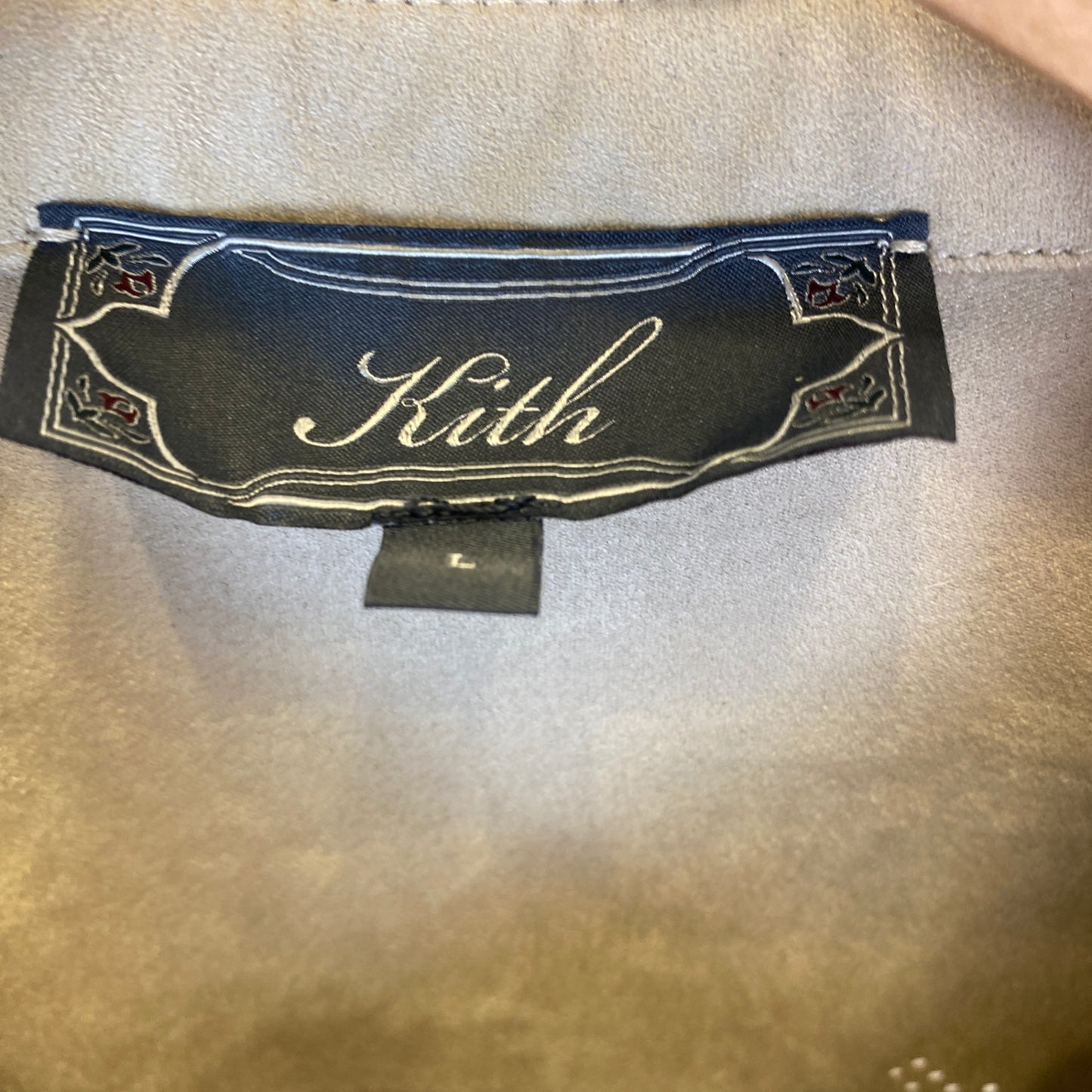 KITH 半袖シャツ メンズ L ベージュ系【中古】