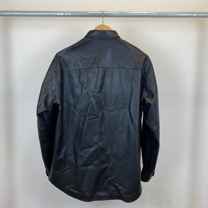 UNITED ARROWS レザーシャツ メンズ L 黒系【中古】
