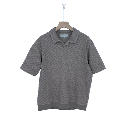 KITH 半袖ニットポロ メンズ L ベージュ系【中古】