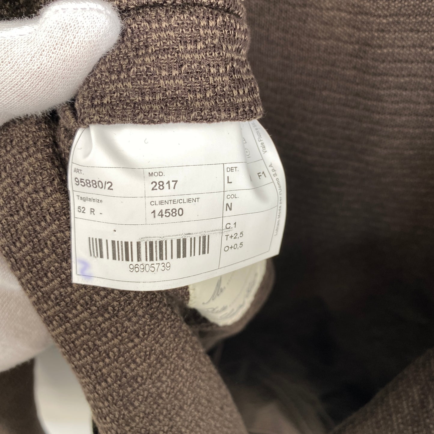 L.B.M.1911 テーラードジャケット メンズ XL 茶系【中古】