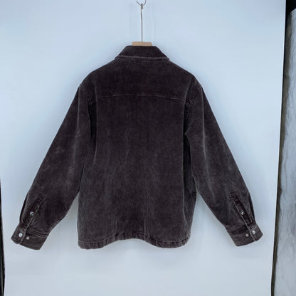 KITH コーデュロイコーチジャケット メンズ L 茶系【中古】