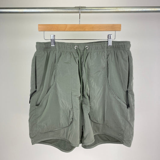 KITH ナイロンショーツ メンズ M 緑系【中古】