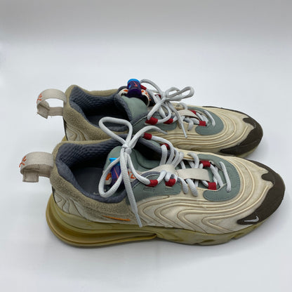 NIKE TRAVIS SCOTT AIR MAX 270 REACT CACTUS TRAIL スニーカー メンズ 28cm ベージュ系【中古】