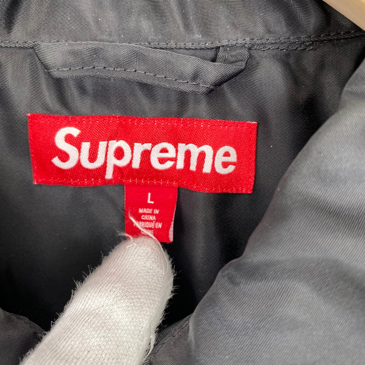 SUPREME Nylon Chore Coat メンズ L 黒系【中古】