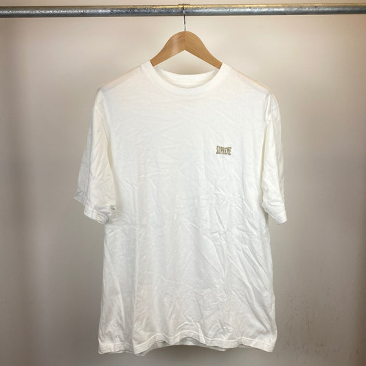 SUPREME 半袖Tシャツ メンズ L 白系【中古】