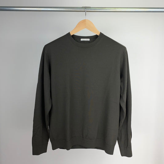 UNITED ARROWS クルーネックニット メンズ L 緑系【中古】